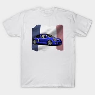 Renault Clio v6 France Print T-Shirt